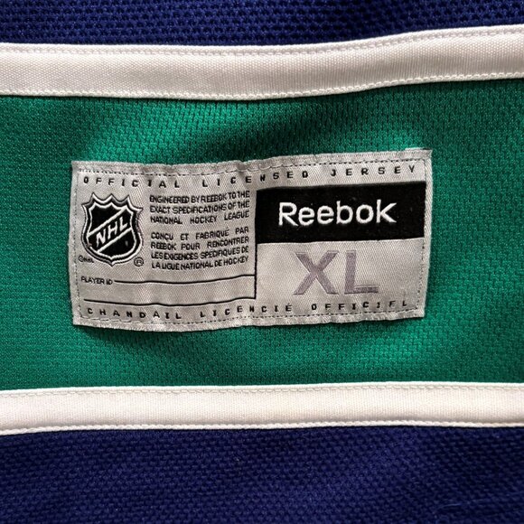 Men's Vancouver Canucks Derrick Pouliot #5 Reebok Home Jersey - Picture 3 of 4